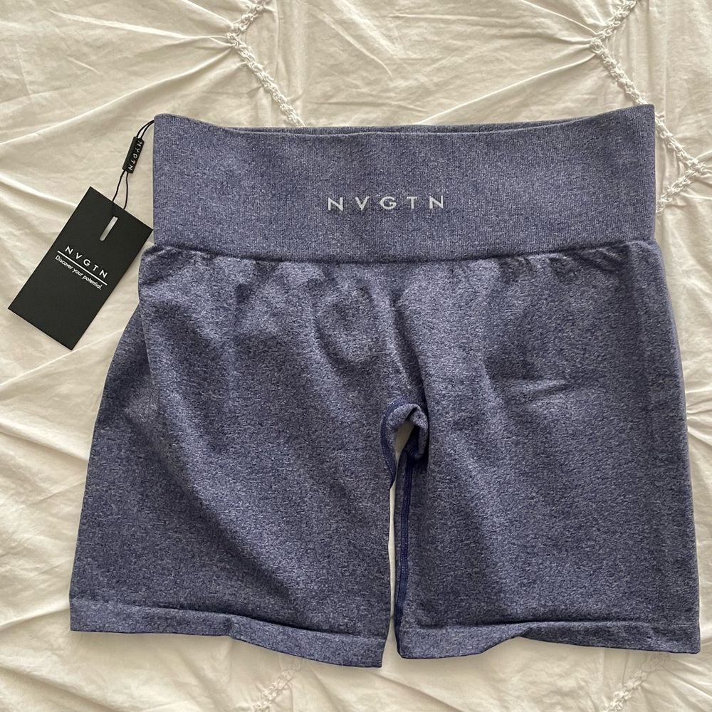 NVGTN Indigo Pro Seamless Shorts